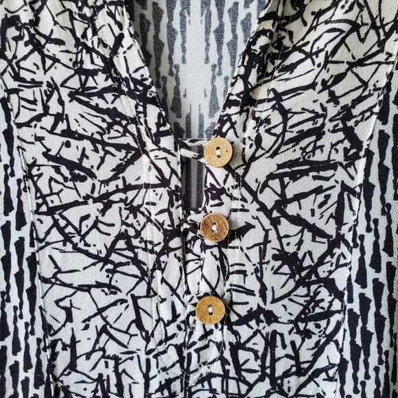 Soft Surroundings Shift Dress M Neutral Career Classic Casual Breathable Relaxed - Picture 3 of 10